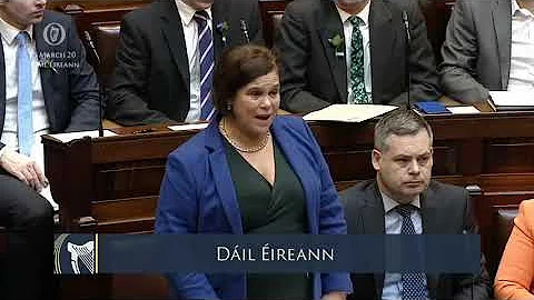 Deputy Mary Lou McDonald  - speech from 5 Mar 2020