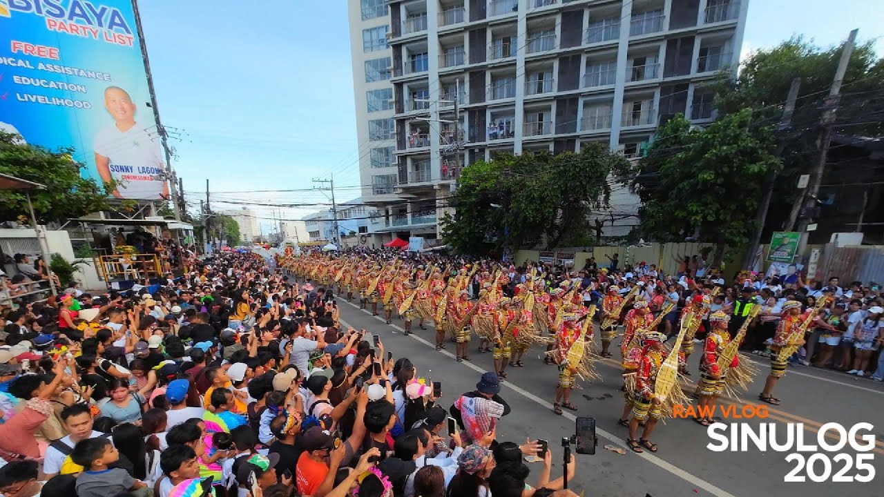 Sinulog 2025 RAW Vlog
