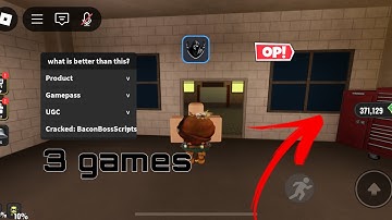 ROBLOX FREE GAMEPASS SCRIPT 3 MORE GAMES!