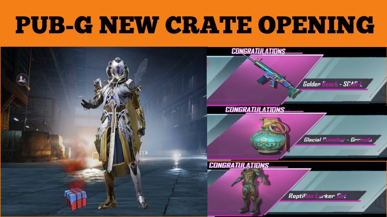 PUBG NEW CRATE OPENING | PUBG NEW TRICK CRATE OPENING | PUBG TRICK CRATE OPENING | PUBG KR | BGMI