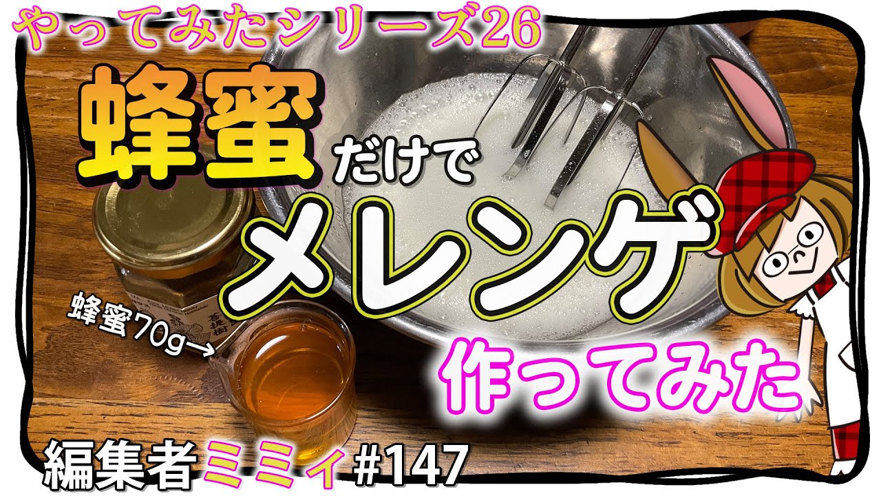 【シフォンケーキ】そこんとこ、どうなのかやってみた。26 (編集者ミミィ#147)