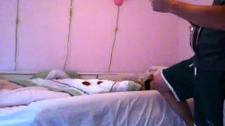 Lily's redneck alarm clock