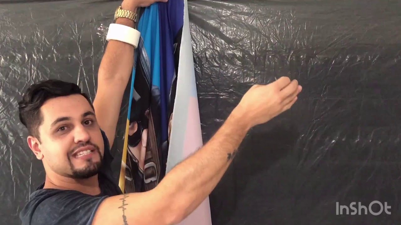 COMO FAZER PAINEL DE FESTA (SUBLIMADO NA ESTRUTURA DE FERRO)