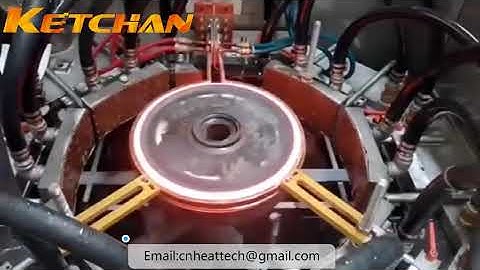 Big Guide Wheel Automatic High Frequency Induction Quenching Hardening Machine Tool System Equipment