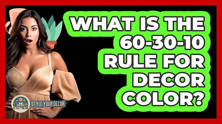 What Is The 60-30-10 Rule For Decor Color? - Style Your Decor