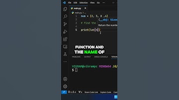 Find Length of List in Python #code #programmer #shorts