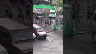 Anggota Tni Lari Pagi Dengan Penuh Semangat shorts