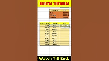 The secret Excel function that can save you hours of time - XLOOKUP revealed | Digital Tutorial 😊