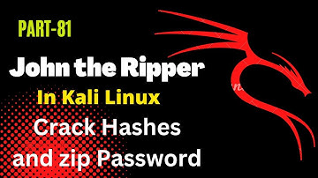 Zip Password Cracking: Unleashing the Power of John the Ripper on ZIP Files!
