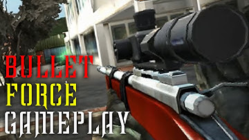 Bullet Force PC Beta Gameplay! 32-3! Sniper Gameplay! Winter City!