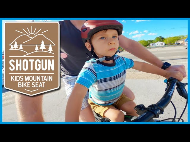 Test  Kids Ride Shotgun Pro : le siège des jeunes riders encore raffiné !  ⋆ Vojo