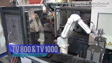 IPF 2017 Industrial Robot Demo by TOSHIBA MACHINE