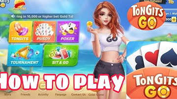 how to play TonGits Go for beginners, Tagalog