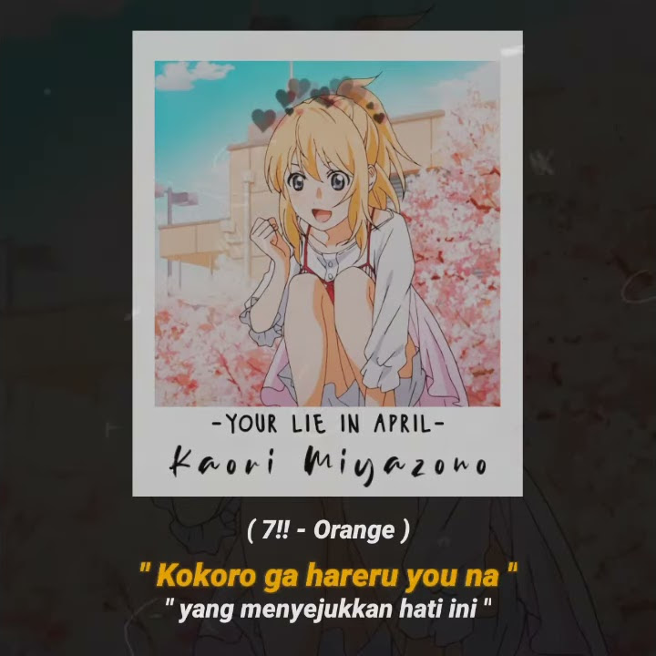 7!! - Orange || Story Wa📍
