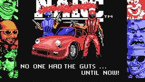 Commodore 64: NARC game ending by Ocean Software