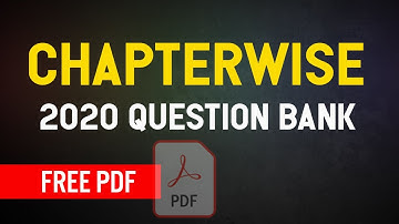 Chapterwise 2020 JEE Main Question Bank | Crack JEE in 3months | MathonGo | Anup Sir