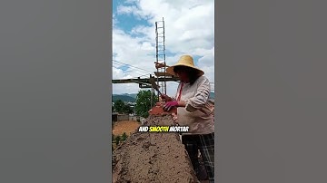 Amazing Bricklaying Skill! Building Wall Using Trowel Like a Pro | Masonry Work Tutorial