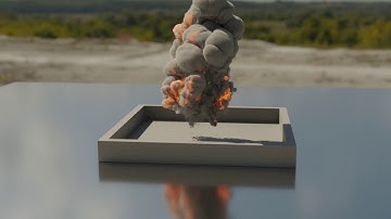 Short Explosion test in Blender
