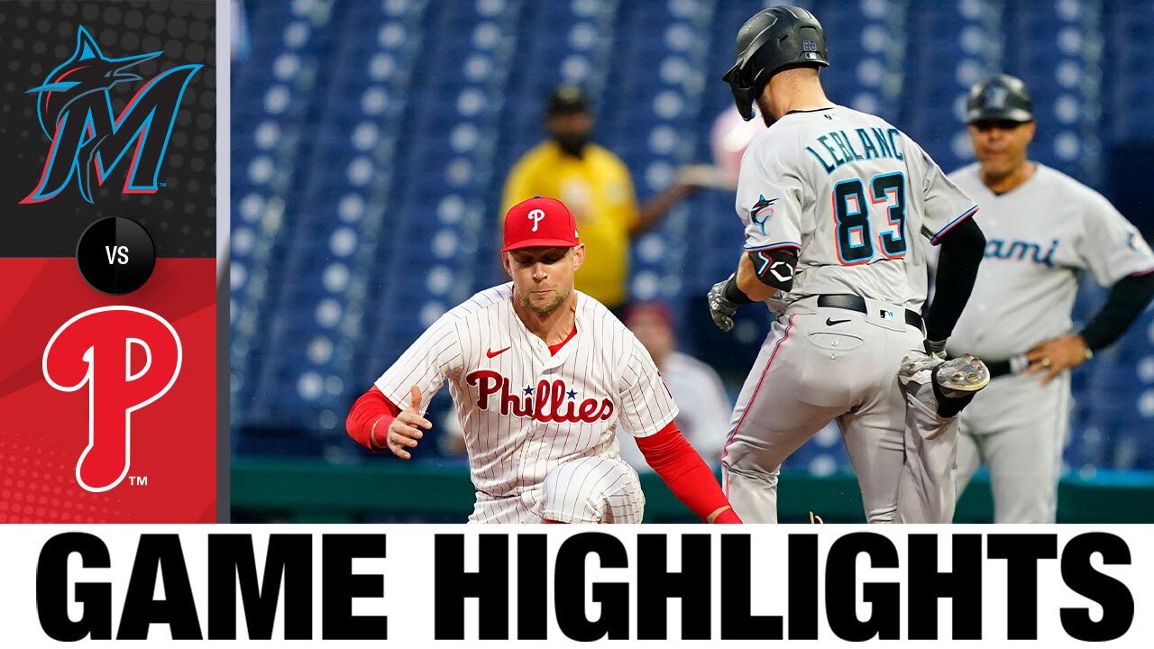 Marlins vs. Phillies Game Highlights (9/7/22) MLB Highlights Win