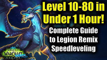 How To Level From 10-80 In Under 1 Hour!