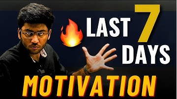 Last 7 Days *HARSH* Motivation 🔥 | Boards Motivation Video For All Students