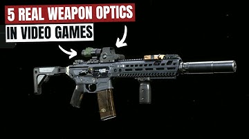 Popular Weapon Optics That Appear in Video Games