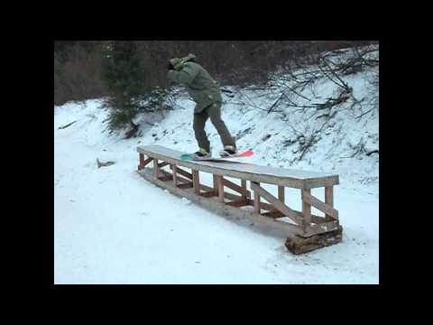 Snowboarding with David Cooper