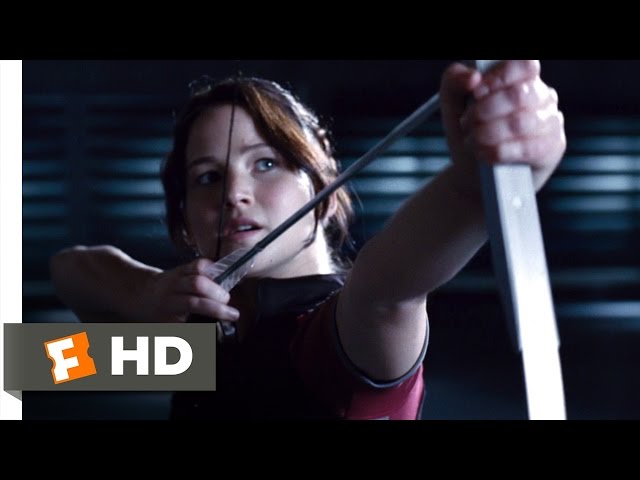 katniss bow and arrow catching fire