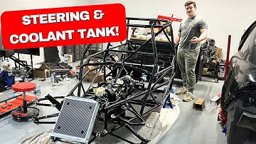Installing the Steering Column and Coolant tank on the DF Goblin Kit Car! - DF Goblin Build Part 5!