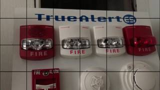 Demo af a new simplex 4007ES fire alarm control panel