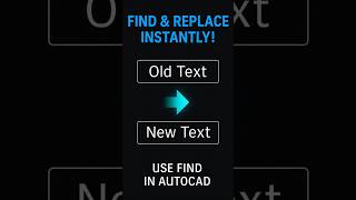 Find & Replace Text Instantly in AutoCAD | The Power of the FIND Command!
