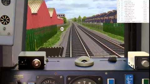 OpenBVE - Network West Midlands - Norton to Ludgate Hill all Stns 3 car