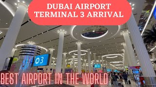 Dubai International Airport | Terminal 3 Arrival Tour | #TamilTreasures