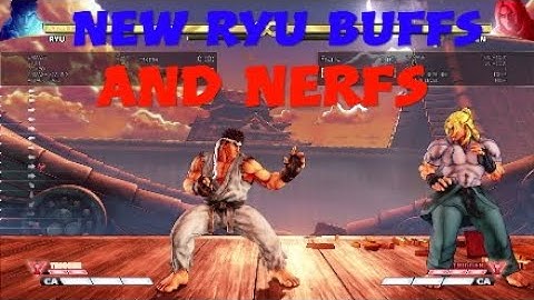 SFV AE 3.5 patch Ryu changes and thoughts