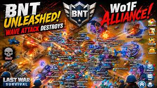 One Of The Craziest Wave Attacks i Ever Seen In Last War: Survival! | Goldust Conquest BNT VS Wo1F