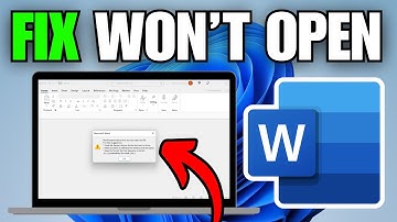 How To Fix Word Documents Not Opening in Windows 11