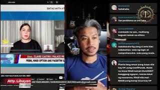 ATTY. CLAIRE CASTRO: SEN. IMEE, SCRIPTED | TINIGIL NG INC ANG 3-DAY RALLY DAHIL KAY SEN. IMEE?