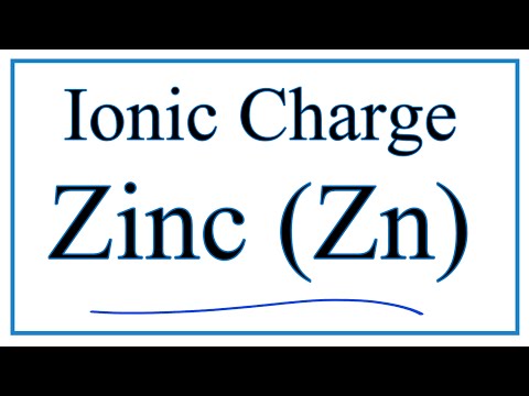 Video: Vad är laddningen på zink?