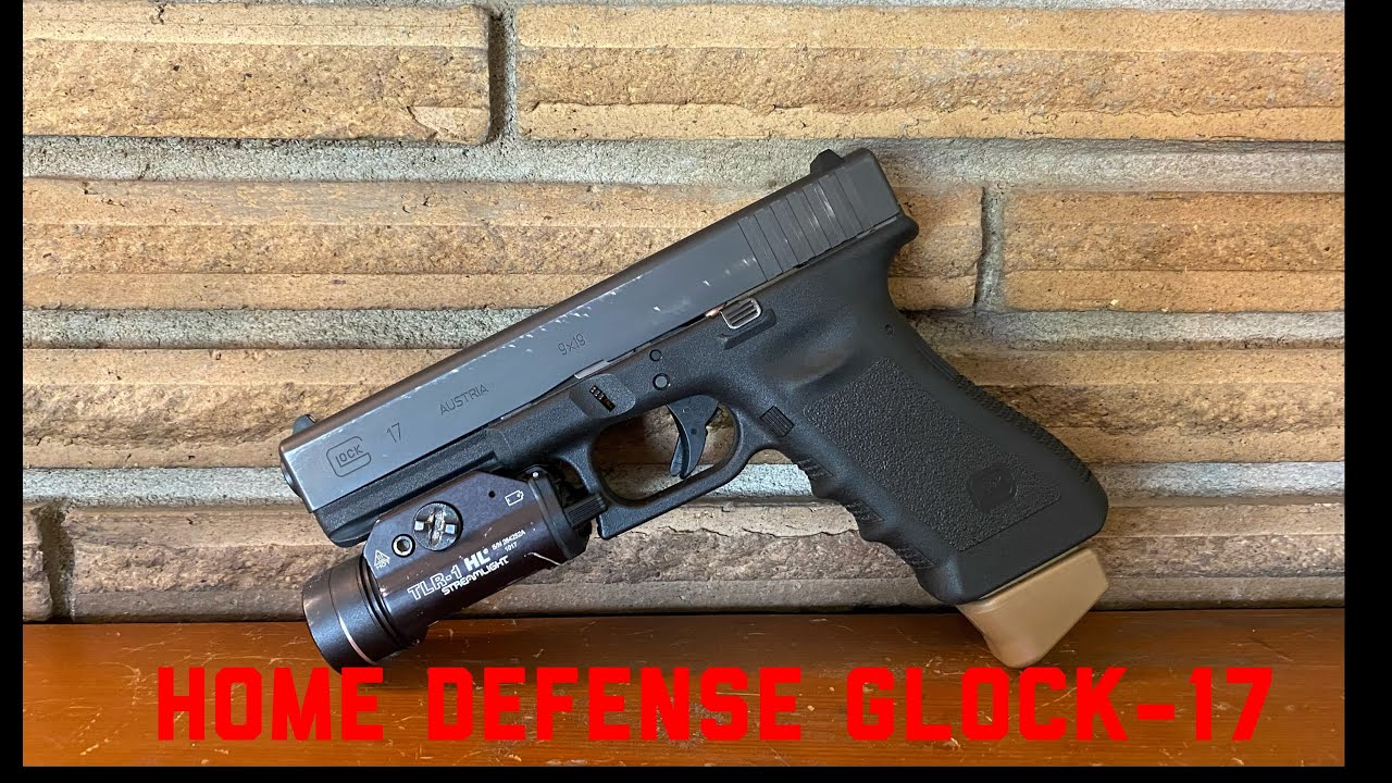 AMELIORER SA SELF-DEFENSE : GLOCK 17 NOIR D'ENTRAINEMENT