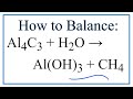 Balancing Chemical Equations Concepts