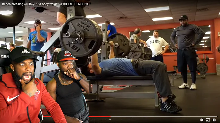 THIS SMALL DUDE HAS SUPER HUMAN STRENGTH! Bench pr...