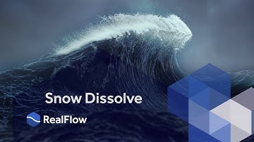 RealFlow 10 Tutorial: Snow Dissolving