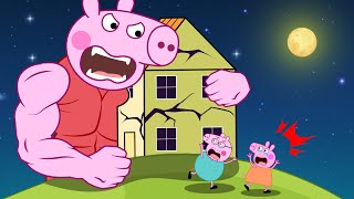 Peppa Pig Turns Into a Big ! | Peppa Pig Funny Animation