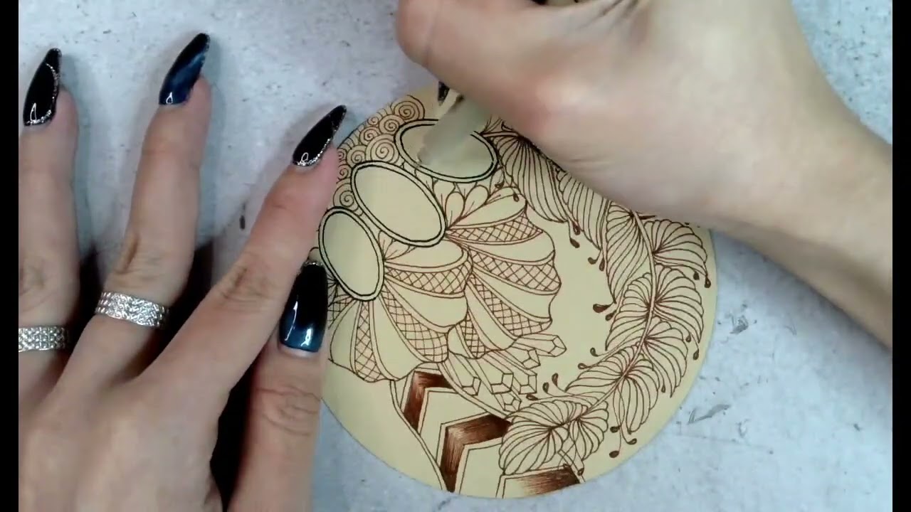 How to draw Zentangle Vol.34