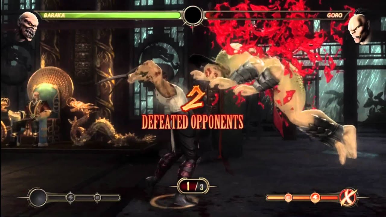 Challenge Tower 185 Four Arms Mortal Kombat 9 MK9 MK2011 HD YouTube