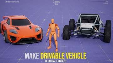 Make Drivable Vehicle in GASP Unreal Engine!