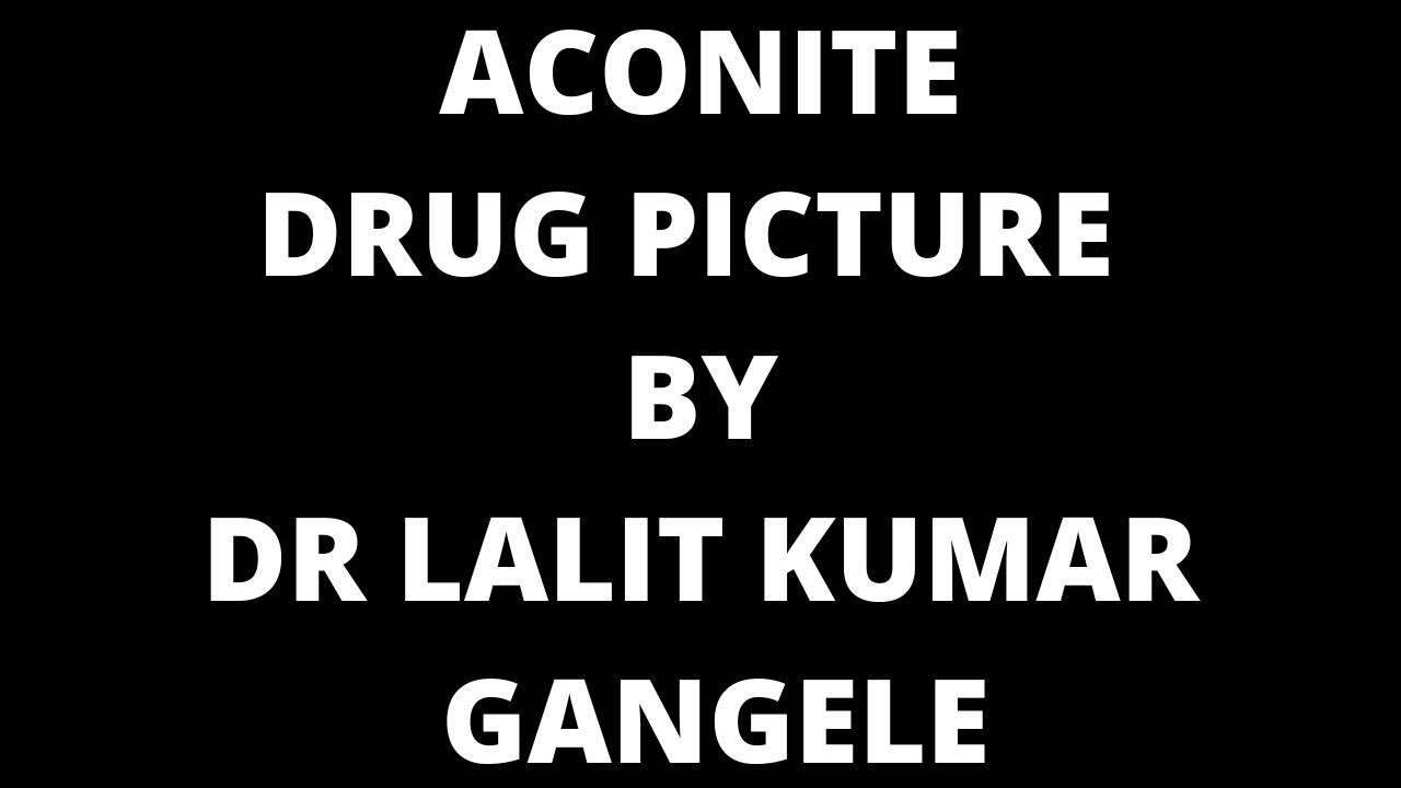 aconite drug picture || aconitum napellus drug picture !