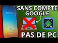 Contournement FRP Samsung sans PC, déverrouillage du compte Google, suppression Android 16-15-14