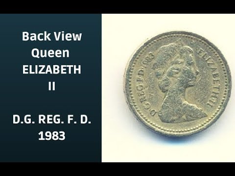 One #Pound United Kingdom (UK) Coin Year 1983 | Queen Elizabeth – II | Asim Nawaz Channel