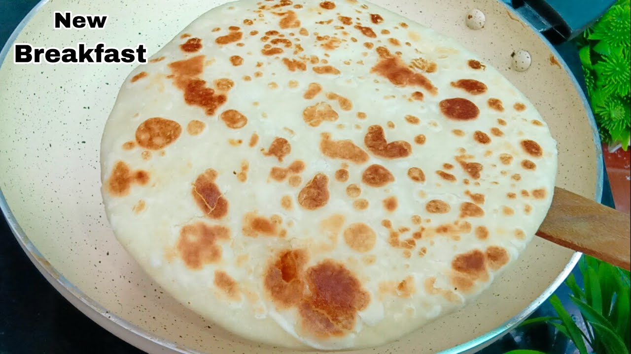 Рецепт быстрого приготовления дахи паратхи | Рецепт завтрака | Рецепт паратхи | Как приготовить з...